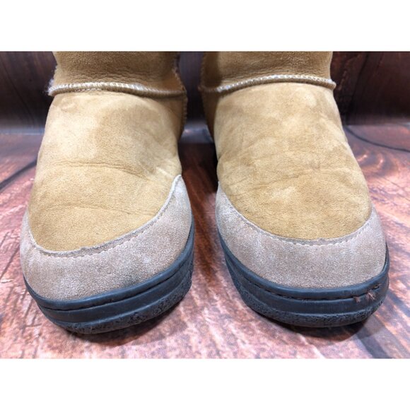 EMU Australia Tan Suede Leather Lined Boots Womens 6 (q7g) - Picture 8 of 10
